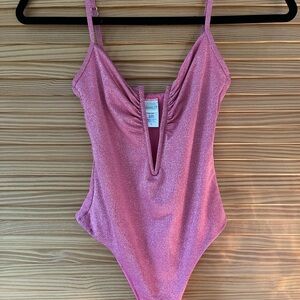 LSPACE X Revolve Roxanne One Piece Bikini in Bubblegum Size 4